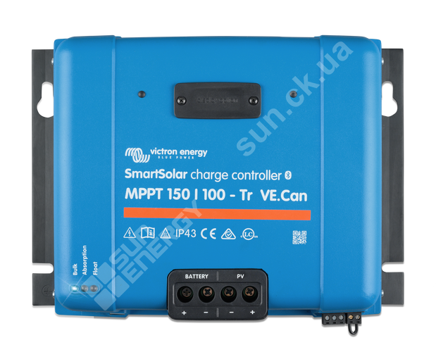 Контролер заряду Victron Energy SmartSolar MPPT 150/100 VE.Can 3-25 фото