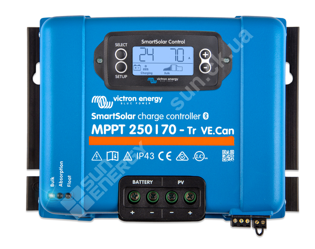 Контролер заряду Victron Energy SmartSolar MPPT 250/70 VE.Can 3-26 фото