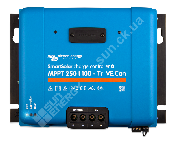 Контролер заряду Victron Energy SmartSolar MPPT 250/100 VE.Can 3-29 фото