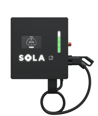 Зарядний пристрій для електромобілів Sola Wall-E Box DC-w-ccs80-kid10 12-14 фото
