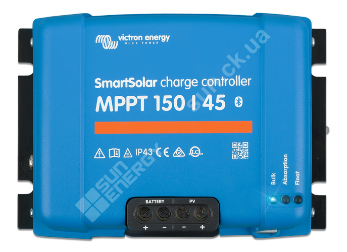 Контролер заряду Victron Energy SmartSolar MPPT 150/45 3-18 фото