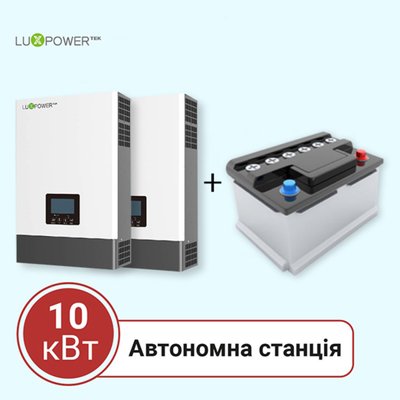 Автономна станція 10 кВт на LuxPower + СК АКБ 17246 фото